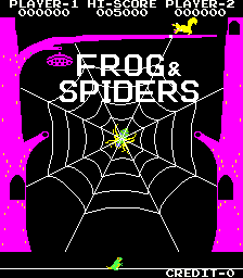 Frog & Spiders (bootleg) Title Screen